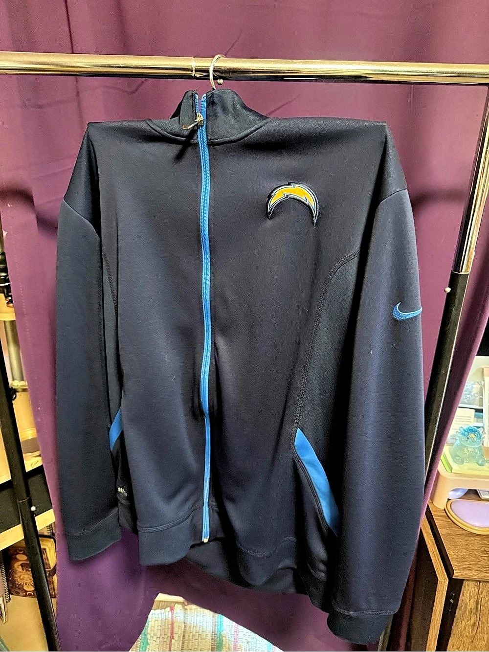 NFL Chargers NFL Dri-FIT full-zip jacket Chargers Dri-FIT Jacket XL